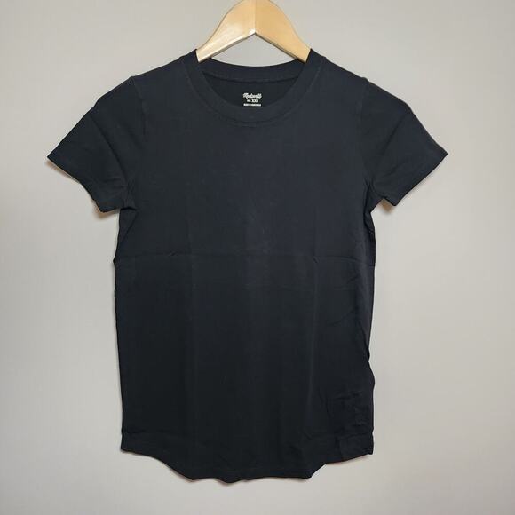 Madewell Vintage Crewneck Cotton T-Shirt in Gray M2232 Women's SZ XXS NEW - Picture 2 of 10